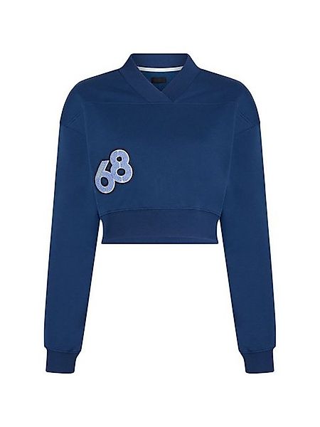 Esprit Sweatshirt Cropped College-Sweatshirt mit Patches (1-tlg) günstig online kaufen