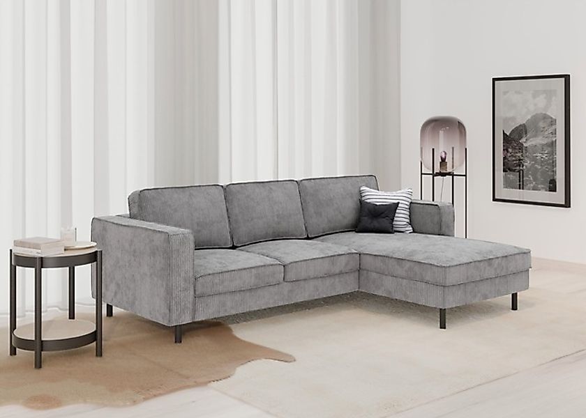 TRENDMANUFAKTUR Ecksofa »Watkins, Couch wahlweise mit Schlaffunktion & Bett günstig online kaufen