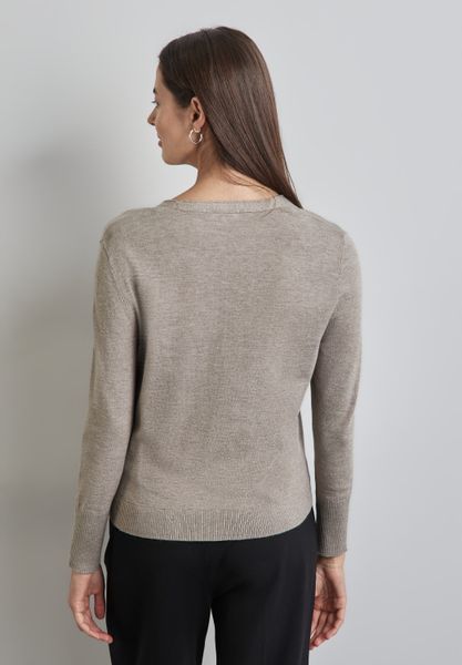 STREET ONE Strickpullover mit V-Ausschnitt günstig online kaufen