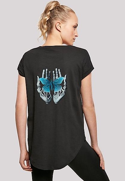 F4NT4STIC T-Shirt Skelett Hände Schmetterling Premium Qualität günstig online kaufen
