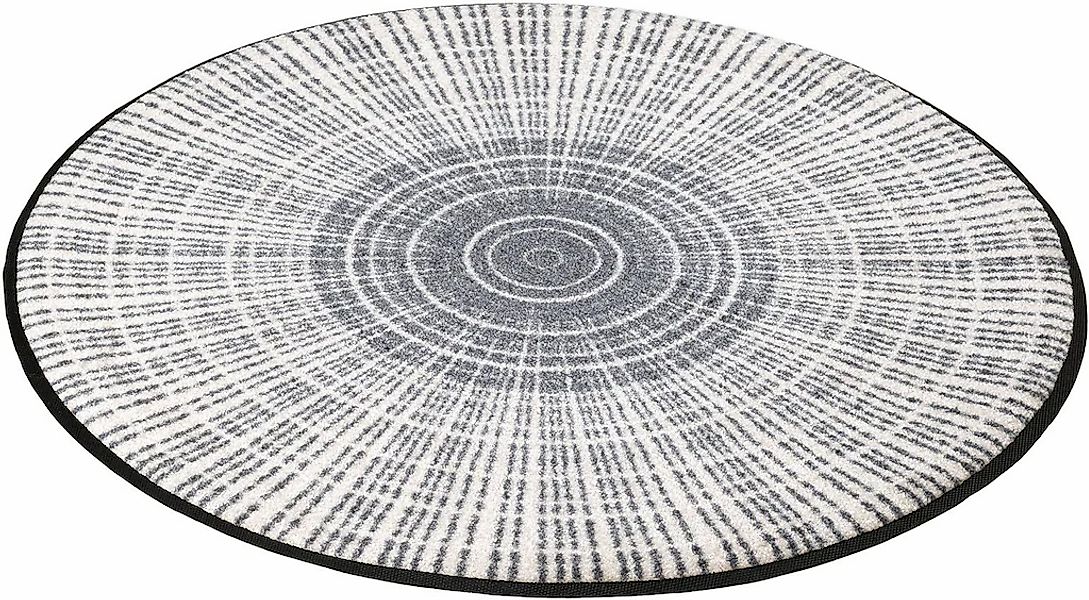 wash+dry by Kleen-Tex Teppich "Cascara" rund 7 mm Höhe rutschhemmend, In- u günstig online kaufen