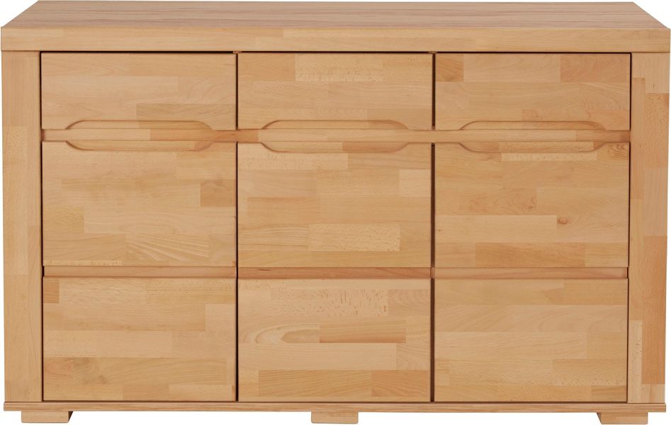 Home affaire Sideboard "Denis" Breite 140 cm günstig online kaufen