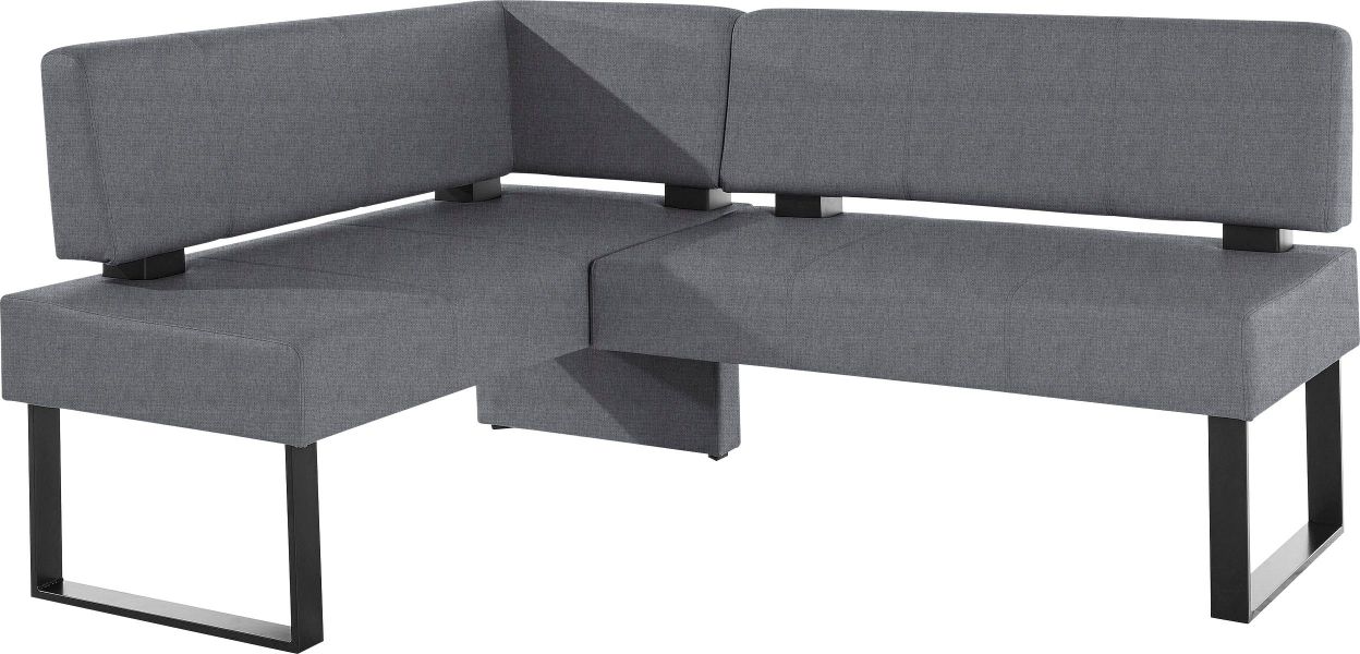 Home affaire Eckbank Oliver mit Metallgestell, günstig online kaufen