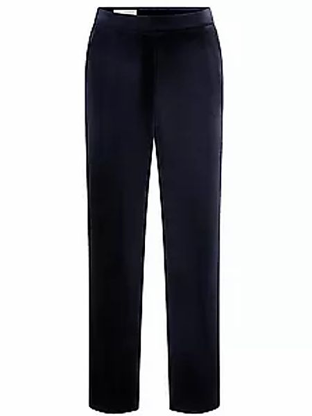 Samt-Hose Fadenmeister Berlin blau günstig online kaufen