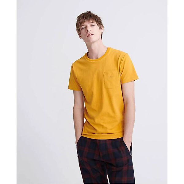 Superdry Denim Goods Co Pocket Kurzarm T-shirt XS Denim Co Ochre günstig online kaufen