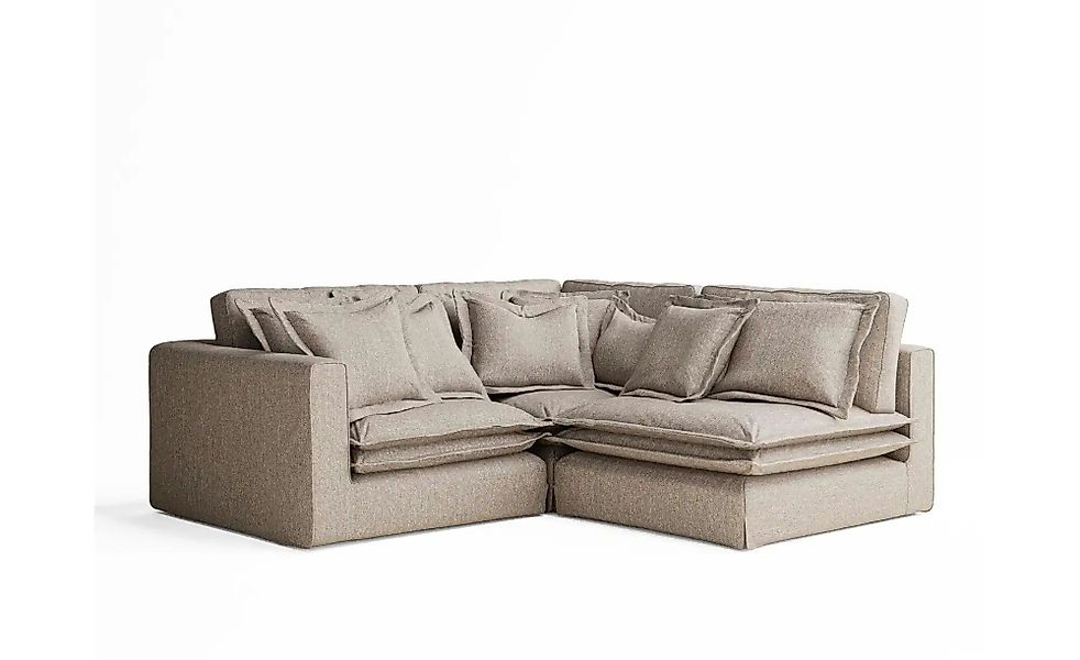 Ecksofa  Amalfi ¦ braun ¦ Maße (cm): B: 238 H: 90 Polstermöbel > Sofas > Ec günstig online kaufen