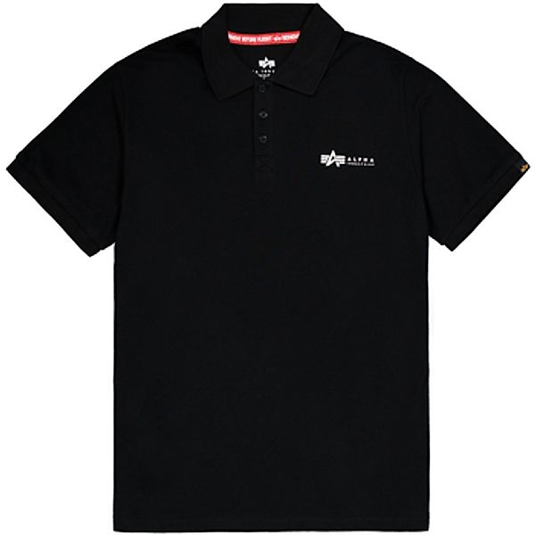 Alpha Industries  Poloshirt Basic Polo Small Logo - black günstig online kaufen