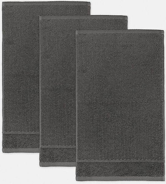 Möve for frottana Gästehandtücher Pearl, Walkfrottier (3-St), mit Perloptik günstig online kaufen