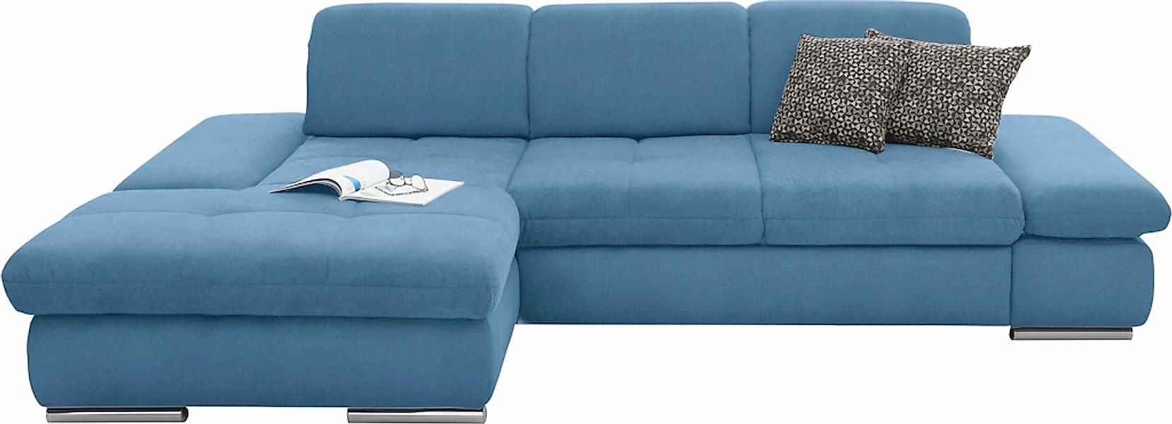 set one by Musterring Ecksofa "SO4100 V" mit verstellbaren Kopfteilen, wahl günstig online kaufen