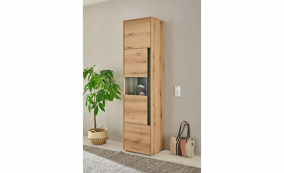 Vitrine  Cande ¦ holzfarben ¦ Maße (cm): B: 50 H: 200 Schränke > Vitrinen - günstig online kaufen