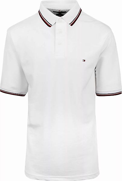 Tommy Hilfiger Big and Tall Polo Shirt Weiß - Größe XXL günstig online kaufen