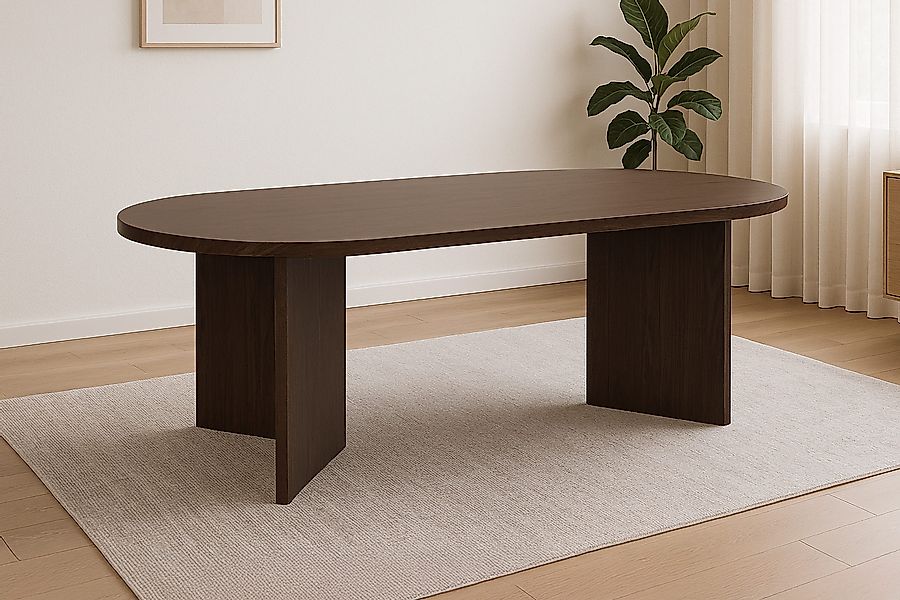 Trelevo® Esstisch Ovi, Esstisch oval mit günstig online kaufen