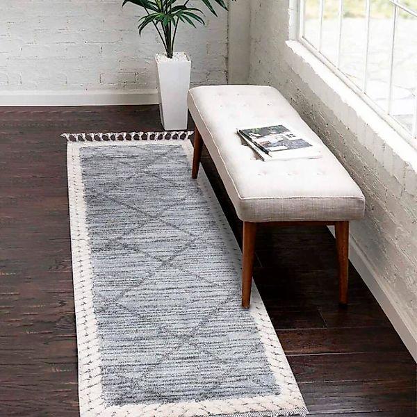 Carpet City Hochflor-Teppich »Valencia 909«, rechteckig, 20 mm Höhe, Läufer günstig online kaufen