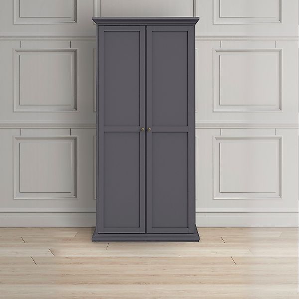 Home affaire Drehtürenschrank "Paris", im Landhaus-Stil aus schönem Holzfur günstig online kaufen