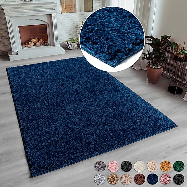 my home Hochflor-Teppich Shaggy 30, rechteckig, günstig online kaufen