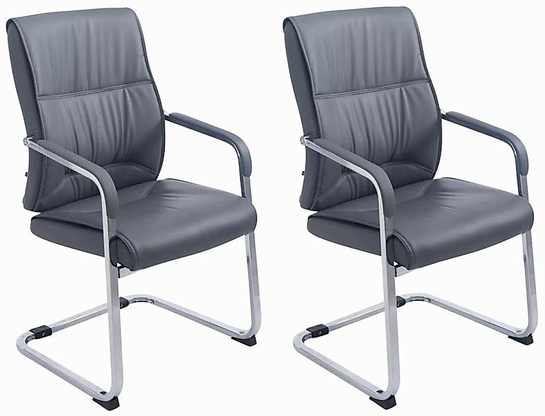 2er Set Freischwinger Xxl Anubis Grau günstig online kaufen