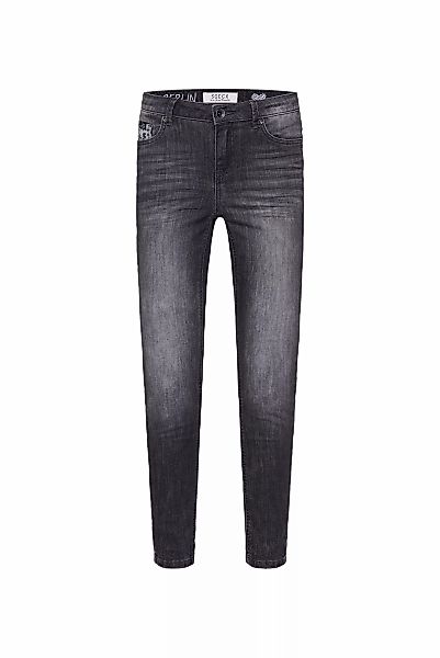 SOCCX Slim-fit-Jeans, mit Turn-Up Saum günstig online kaufen