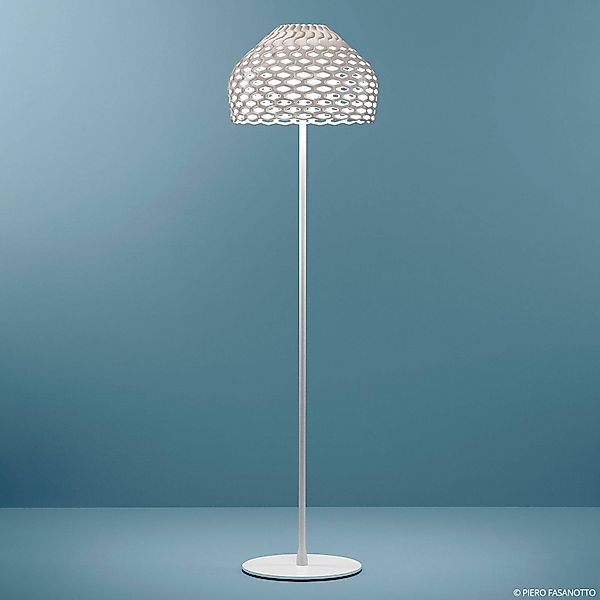 FLOS Tatou F Stehleuchte mit Dimmer, weiß günstig online kaufen