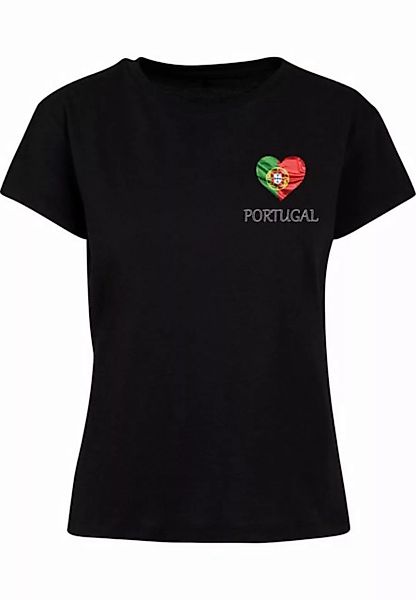 Merchcode T-Shirt Merchcode Ladies Merchcode Football - Portugal T-shirt (1 günstig online kaufen