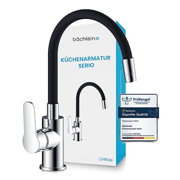 Bächlein Küchenarmatur Serio - flexible Spültischarmatur günstig online kaufen