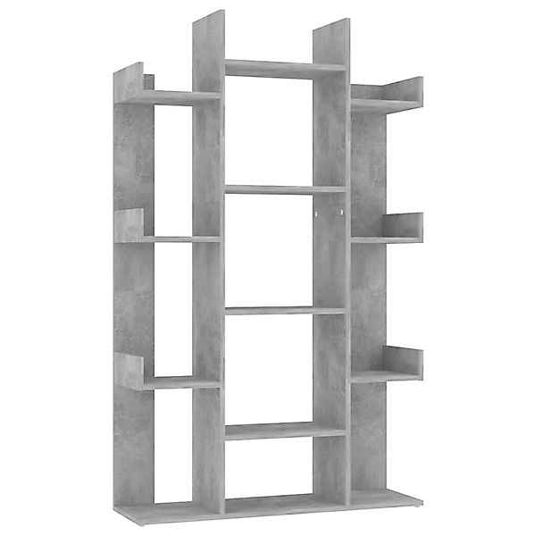 VidaXL Bücherregal Betongrau 86x25,5x140 cm Holzwerkstoff günstig online kaufen