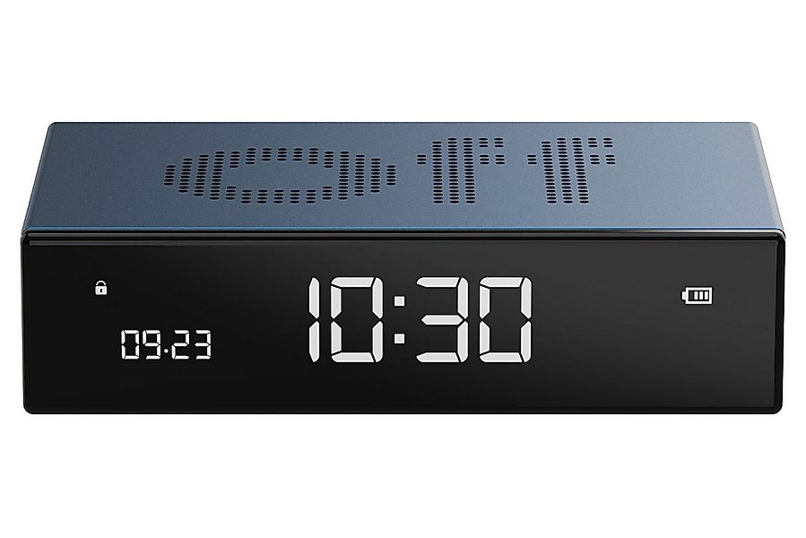 Lexon Quarzwecker Digitalwecker Flip Premium Blau günstig online kaufen