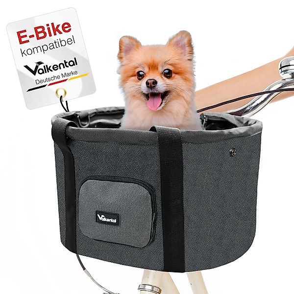 Valkental Tierfahrradkorb Fahrradkorb für Hunde günstig online kaufen