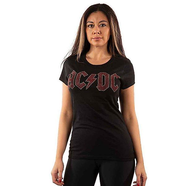 AC/DC T-Shirt Embellished Logo Slim Fit günstig online kaufen