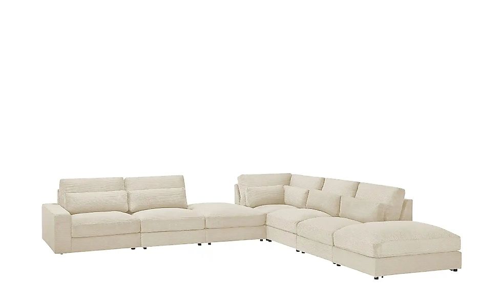 Ecksofa  Branna ¦ creme ¦ Maße (cm): B: 412 H: 88 T: 386.0 Polstermöbel > S günstig online kaufen