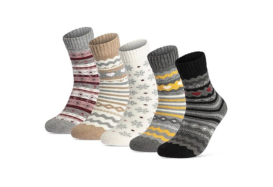 sockenkauf24 Thermosocken Damen Wintersocken warme Wollsocken Vollfrottee m günstig online kaufen