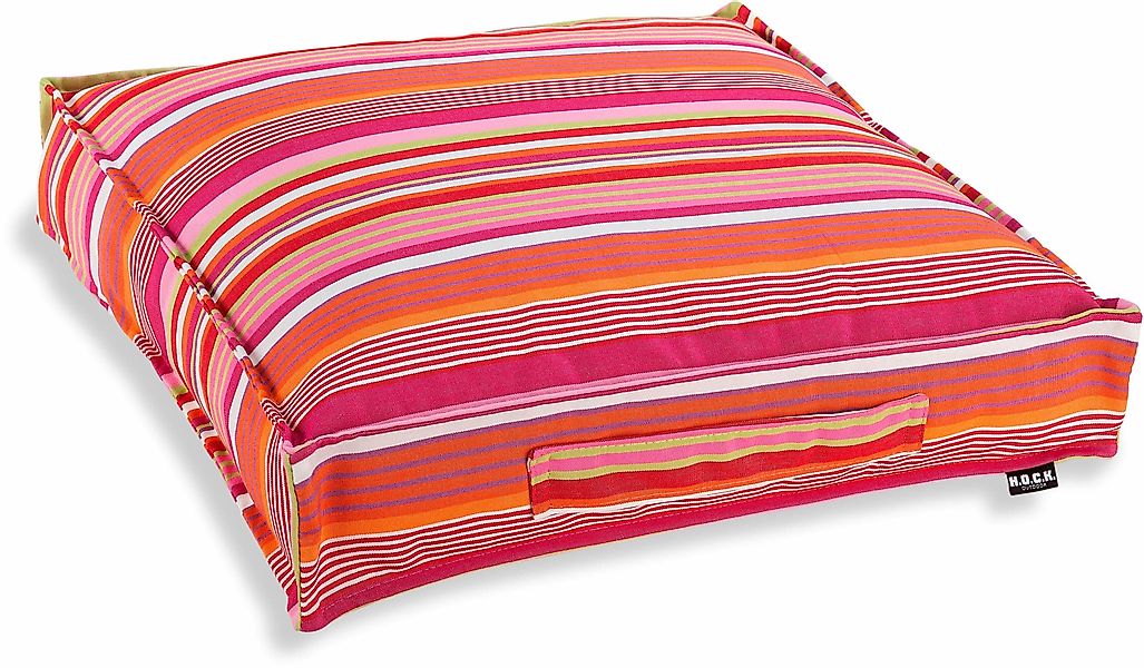H.O.C.K. Sitzkissen "Yucatan Stripes", mit Streifenmuster günstig online kaufen