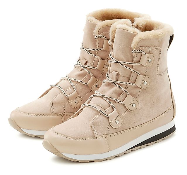 Vivance Stiefelette mit Warmfutter, Winterstiefel, Stiefel, günstig online kaufen