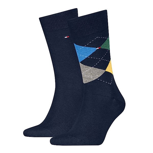Tommy Hilfiger Socken "TH MEN SOCK CHECK 2P", (2 Paar, 2 Paar), mit klassis günstig online kaufen
