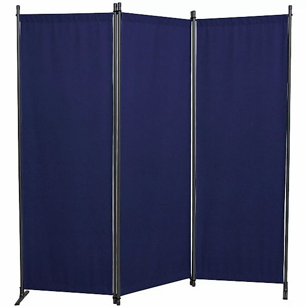 Angerer Paravent 3-tlg. Swingtex Blau günstig online kaufen
