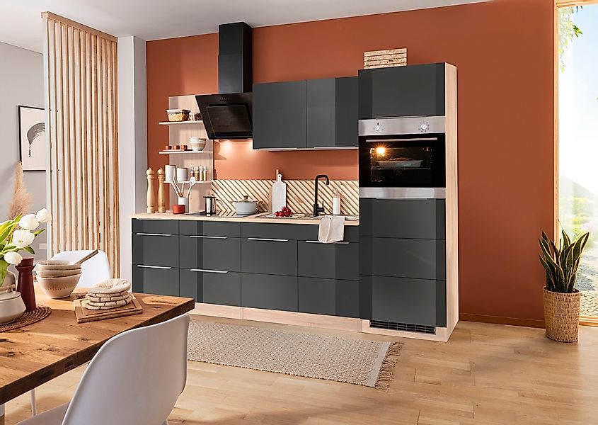 KOCHSTATION Küchenzeile »KS-Brindisi Breite 270 cm«, wahlweise mit E-Geräte günstig online kaufen