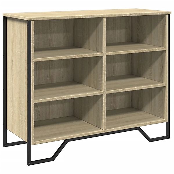 vidaXL Sideboard Sonoma-Eiche 91x35,5x74,5 cm Holzwerkstoff 848550 günstig online kaufen