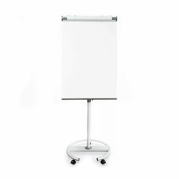 KARAT Mobiles Flipchart Shark mit Höhenverstellbarem Rollenfuß Weiß 73 x 10 günstig online kaufen
