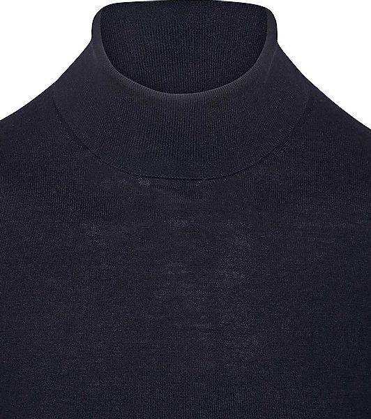 Suitable Merino Rollkragen Pullover Dunkelblau - Größe L günstig online kaufen