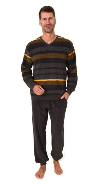 Normann Pyjama Herren Schlafanzug langarm in günstig online kaufen