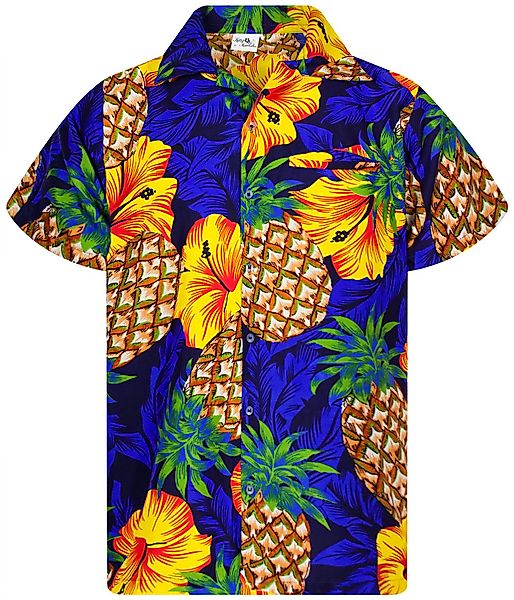 King Kameha Hawaiihemd Pineapple Hibiscus Funky günstig online kaufen