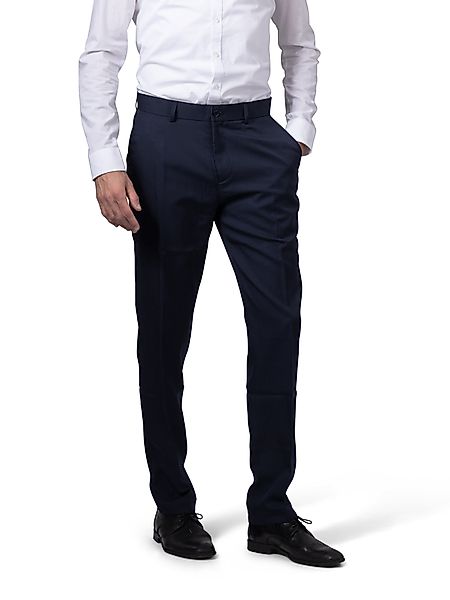 Hirschthal Anzughose Herren Business Anzughose Slim-Fit günstig online kaufen