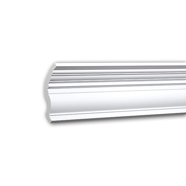 PROFHOME 150179 Eckleiste aus Polyurethan Deckenleiste Stuckleiste 2 m 200 günstig online kaufen
