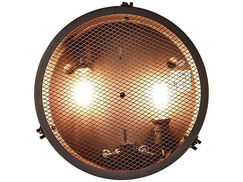 Brilliant Deckenleuchte Zois, ohne Leuchtmittel, Deckenlampe 34cm schwarz k günstig online kaufen