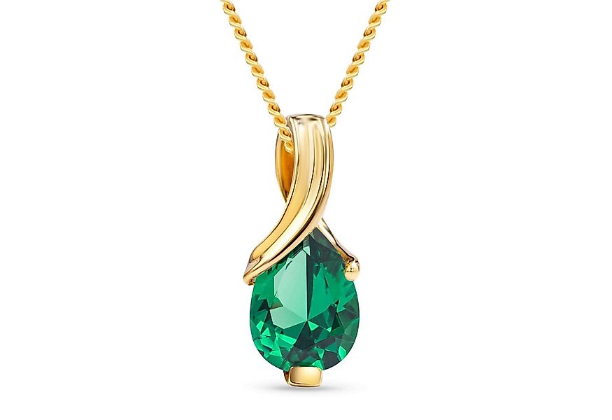 Miore Kette mit Anhänger MG9271N - aus Gelbgold, 9 Karat 375 Gold - mit Sma günstig online kaufen