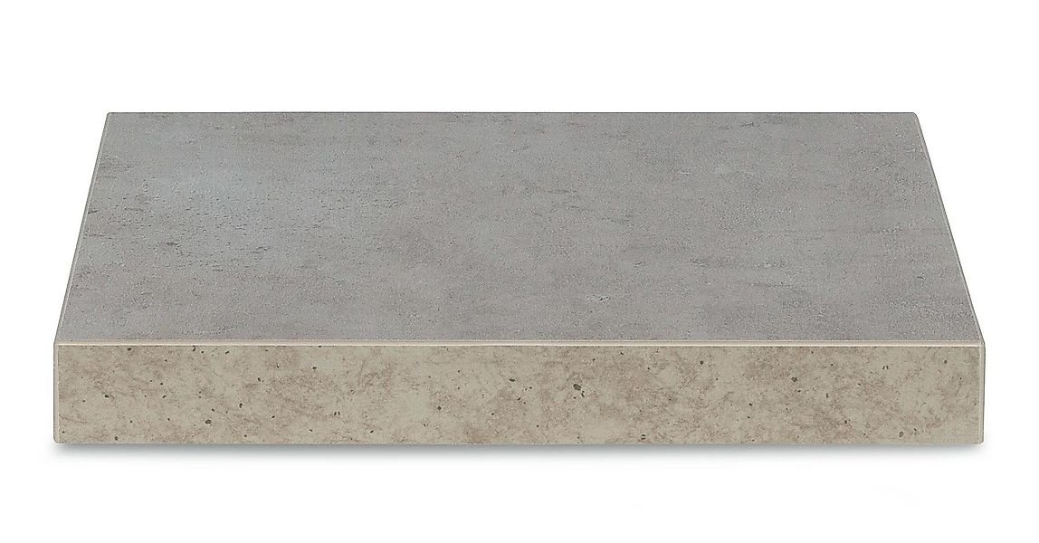 Levandeo® Wandregal, levandeo Eckregal Beton 32x32cm günstig online kaufen