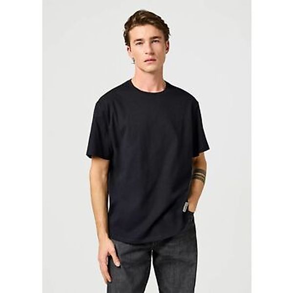 Wrangler  T-Shirts & Poloshirts 112365120 SS SOLID-BLACK günstig online kaufen