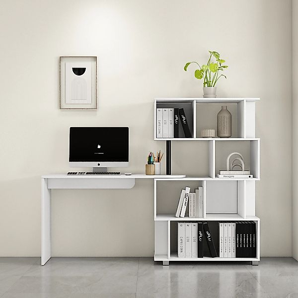 OTTO home Schreibtisch "Inovo", flexible Aufstellmöglichkeiten, wechselseit günstig online kaufen