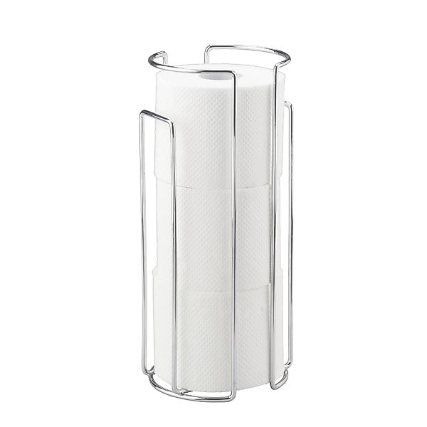 WENKO Toiletten-Ersatzrollenhalter "Wandhalter" Chrom, für 3 Rollen günstig online kaufen