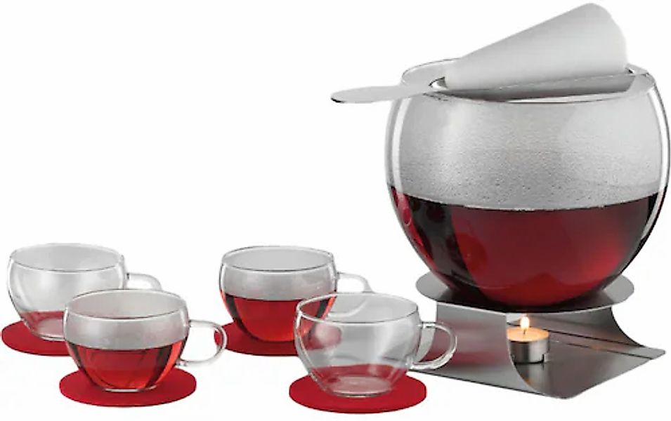 SIMAX Bowle-Set, (Set, 11 tlg.), (Feuerzangenbowle), inkl. vier Bowletassen günstig online kaufen
