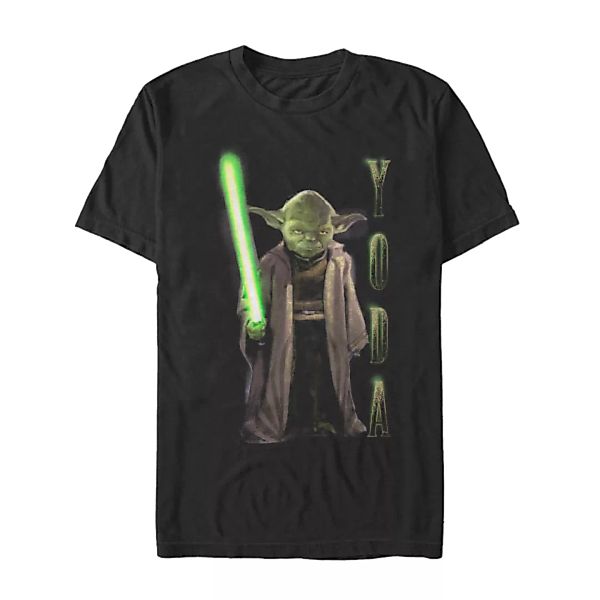 Star Wars - High Republic - Yoda Hero Shot - Männer T-Shirt günstig online kaufen